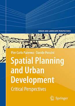 Livre Relié Spatial Planning and Urban Development de Pier Carlo Palermo, Davide Ponzini