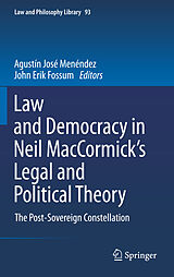 eBook (pdf) Law and Democracy in Neil MacCormick's Legal and Political Theory de Agustín José Menéndez, John Erik Fossum