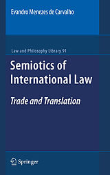 eBook (pdf) Semiotics of International Law de Evandro Menezes De Carvalho