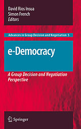 eBook (pdf) e-Democracy de David Rios Insua, Simon French