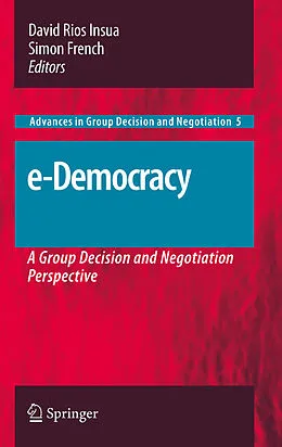 E-Book (pdf) e-Democracy von David Rios Insua, Simon French