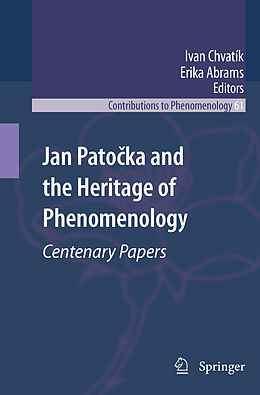 Fester Einband Jan Pato&#269;ka and the Heritage of Phenomenology von 