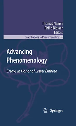 E-Book (pdf) Advancing Phenomenology von 
