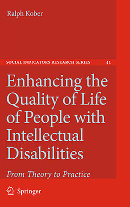 Livre Relié Enhancing the Quality of Life of People with Intellectual Disabilities de 