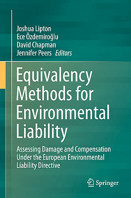 Livre Relié Equivalency Methods for Environmental Liability de 