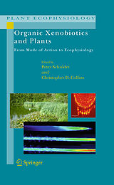 eBook (pdf) Organic Xenobiotics and Plants de Peter Schröder, Christopher D. Collins