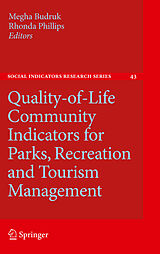 eBook (pdf) Quality-of-Life Community Indicators for Parks, Recreation and Tourism Management de Megha Budruk, Rhonda Phillips