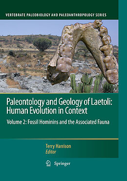 Livre Relié Paleontology and Geology of Laetoli: Human Evolution in Context de 