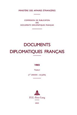 Livre Relié Documents diplomatiques français de 