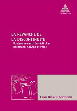 Couverture cartonnée La revanche de la discontinuité de Chiara Nannicini