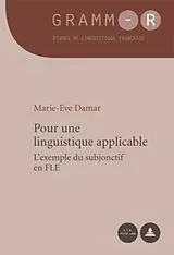 Kartonierter Einband (Kt) Pour une linguistique applicable von Marie-Eve Damar