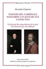 Kartonierter Einband Viaggio del Cardinale Mazzarini a St Jean de Luz l'anno 1659 von 