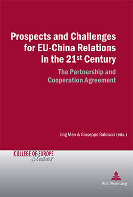 Couverture cartonnée Prospects and Challenges for EU-China Relations in the 21st Century de 