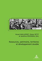 Couverture cartonnée Ressources, patrimoine, territoires et développement durable de 