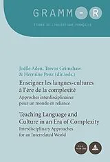 Kartonierter Einband Enseigner les langues-cultures à l'ère de la complexité / Teaching Language and Culture in an Era of Complexity von