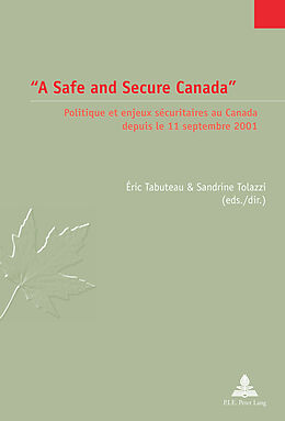 Couverture cartonnée &quot;A Safe and Secure Canada&quot; de 