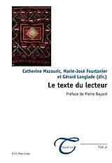 Kartonierter Einband (Kt) Le texte du lecteur von 