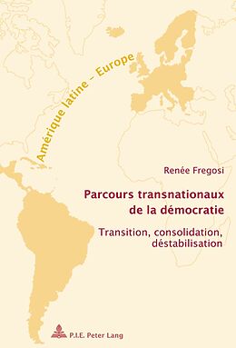 Couverture cartonnée Parcours transnationaux de la démocratie de Renée Fregosi