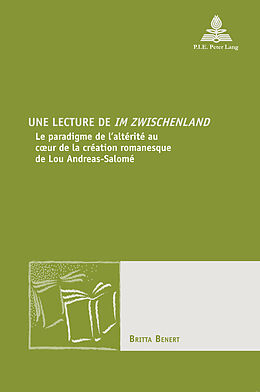 Couverture cartonnée Une lecture de &quot;Im Zwischenland&quot; de Britta Benert