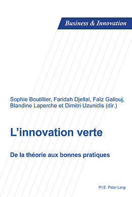 Couverture cartonnée L'innovation verte de 