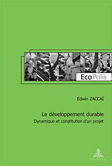 Couverture cartonnée Le développement durable de Edwin Zaccai