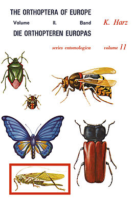 Livre Relié Die Orthopteren Europas II / The Orthoptera of Europe II de A. Harz