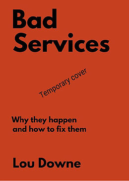 Couverture cartonnée Bad Services de Lou Downe