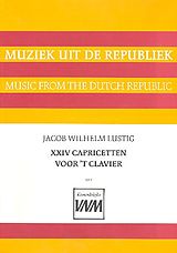 Jacob Wilhelm Lustig Notenblätter 24 Capricetten für Cembalo oder Klavier
