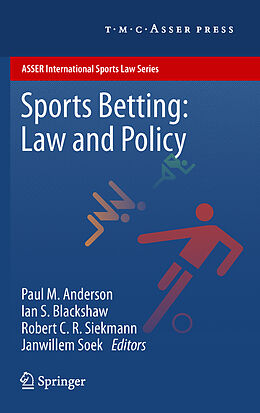 Livre Relié Sports Betting: Law and Policy de 