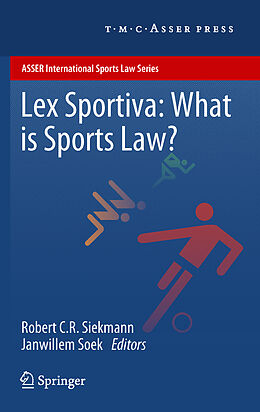 Livre Relié Lex Sportiva: What is Sports Law? de 