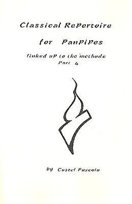  Notenblätter Classical Repertoire for Panpipes vol.4