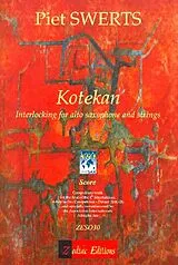 Piet Jozef Swerts Notenblätter Kotekan