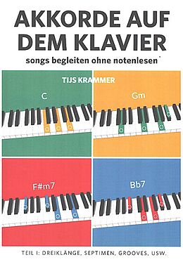 Tijs Krammer Notenblätter Akkorde auf dem Klavier Band 1