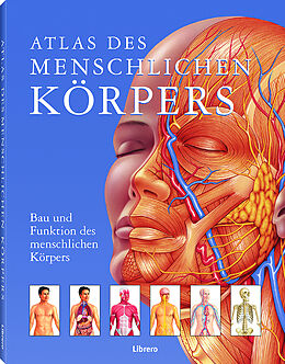 Kartonierter Einband Atlas des menschlichen Körpers von Janet Parker