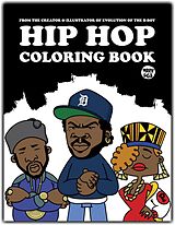 Couverture cartonnée Hip Hop Coloring Book de Mark 563