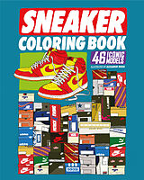 Couverture cartonnée SNEAKER COLORING BOOK de Julie Merberg