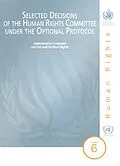 E-Book (pdf) Selected Decisions of the Human Rights Committee under the Optional Protocol von 