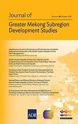 E-Book (epub) Journal of Greater Mekong Subregion Development Studies October 2014 von Vannarith Chheang, Akarapong Untong, Vicente Ramos