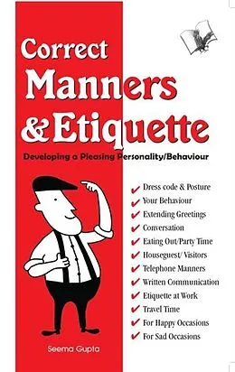 E-Book (epub) Correct Manners And Etiquette von Seema Gupta