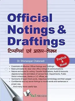 E-Book (epub) Official Notings & Draftings (English & Hindi) von Shivnarayan Chaturvedi
