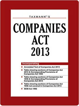 E-Book (epub) Taxmann Companies Act 2013 von Taxmann Publications Pvt. Ltd