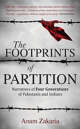 E-Book (epub) The Footprints of Partition von Anam Zakaria