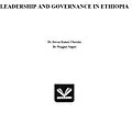 E-Book (epub) Leadership And Governance In Ethiopia von Jeevan Kumar Cheruku, Waqgari Negari
