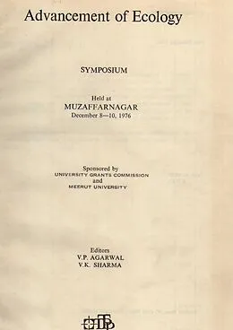 E-Book (epub) Advancement of Ecology von V. P. Agarwal, V. K. Sharma