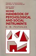 E-Book (epub) Second Handbook Of Psychological And Social Instruments von D. M. Pestonjee