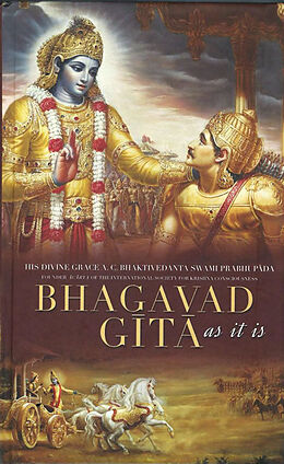 Fester Einband Bhagavad-gita as it is von Abhay Charan Bhaktivedanta Swami Prabhupada