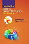ePUB Handbook of Research Documentation Styles von Priyanki R. Vyas, Jignesh Solanki