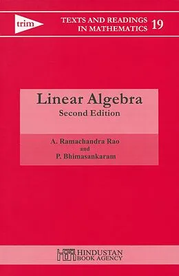 E-Book (pdf) Linear Algebra von A. Ramachandra Rao, P. Bhimasankaram