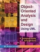 Livre Relié Object -Oriented Analysis and Design Using UML de Sampath Korra, k Venugopal Reddy