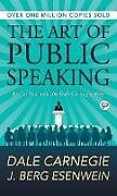 Livre Relié The Art of Public Speaking de Dale Carnegie